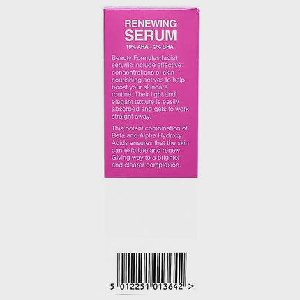 BEAUTY FORMULAS RENEWING SERUM 30ML