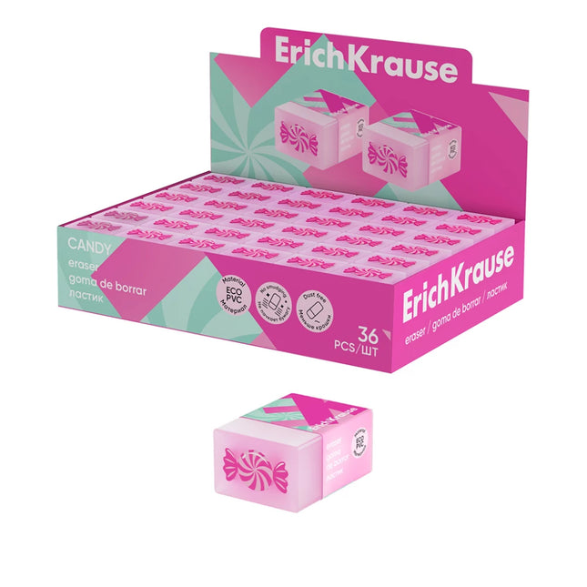 Eraser Candy 3 PCS/ ERICHKRAUSE
