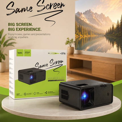 Hoco DT6 Wireless Projector 22 – 140 inches