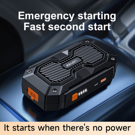 8000mAh 12V Portable Car Jump Starter Battery Booster with Smart Safety Protection & 3 Modes LED Flashlight SV10200