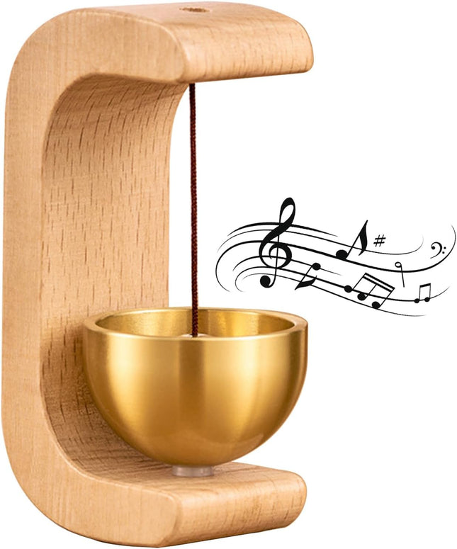 COOLive Magnetic Wood Doorbell & Wind Chime