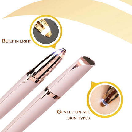 Electric Eyebrow Trimmer with Light