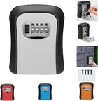 Wall-Mounted Key  Safe Lock Box (Grey)