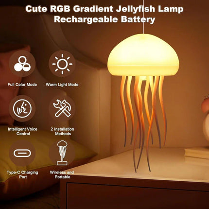 Dancing Jellyfish Night Lamp