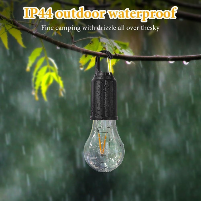 Rechargeable Waterproof Camping Lamp 2 Filaments