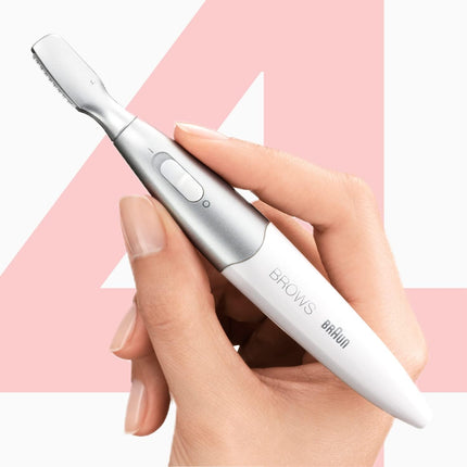 Braun Mini Precision Trimmer FG1106 with 4 extras incl. high precision head, white