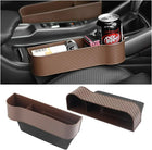 Carbon Fiber Car Seat Organiser with Cup Holder