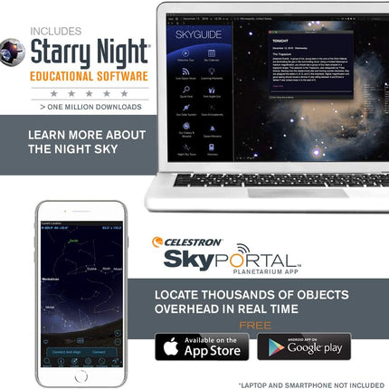 Celestron Powerseeker 50Az Refractor Telescope, Black, 50 Mm Aperture