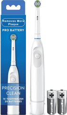 Oral-B Pro Battery Toothbrush Precision Clean Replaceable Brush Head
