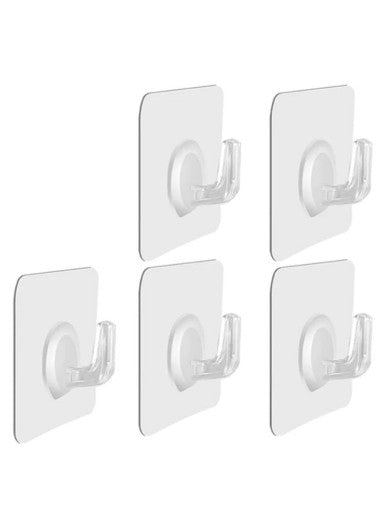 Adhesive Acrylic Wall Hooks