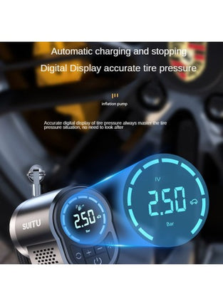 Portable Car Tire Inflator Pump