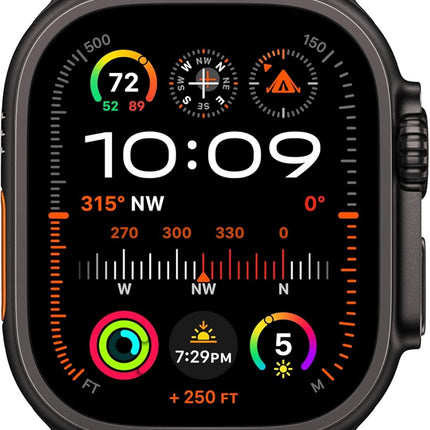 Apple Watch Ultra 2 (49mm, Titanium, Black)