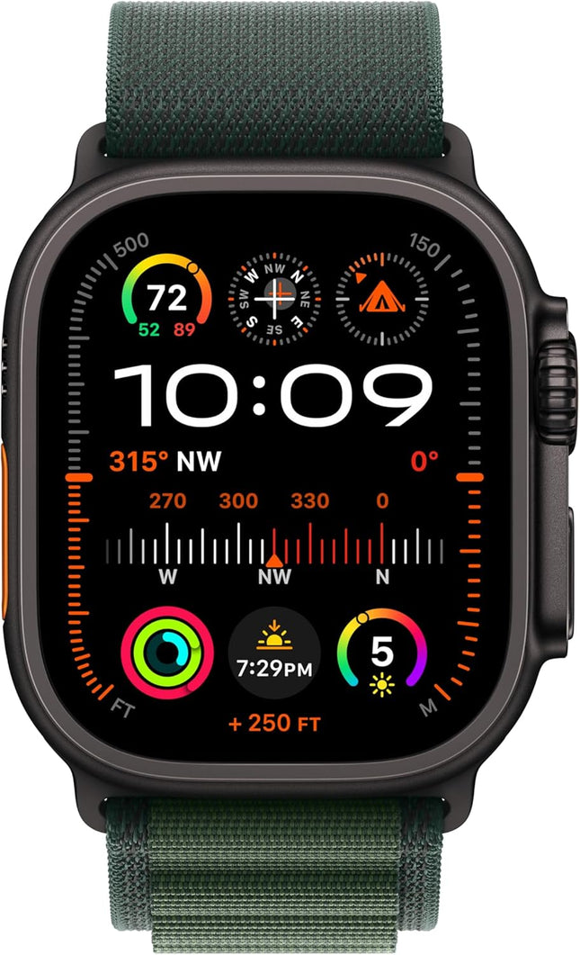Apple Watch Ultra 2 (49mm, Titanium, Black)