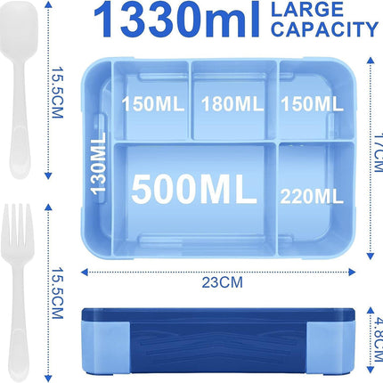Lunch Box For Kids (Purple and Yellow)