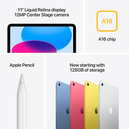 Apple iPad 11th Gen A16 chip 11-inch Liquid Retina display / 256GB