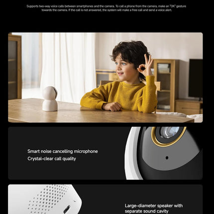 Xiaomi Smart Camera C700, 4K UHD 8MP, 360° Pan-Tilt Zoom, AI Human & Pet Detection, HDR, Two-Way Audio, Privacy Lens Shield