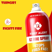 Fire Extinguisher Spray with Stand for Car and Home Use | Fire Stop Aluminium Spray 1000ml