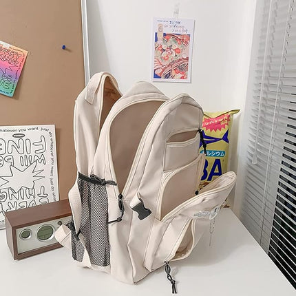 Cute Blue School Backpack