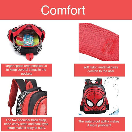 Toddler Kindergarten Backpack - Spiderman