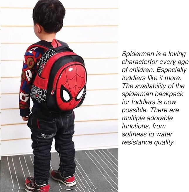 Toddler Kindergarten Backpack - Spiderman