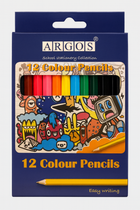 Argos small 12 Colour Pencils
