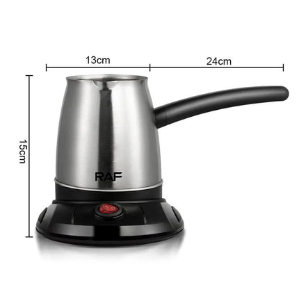 Electric Turkish Coffee Maker- Stainless Steel Kettle 500ml