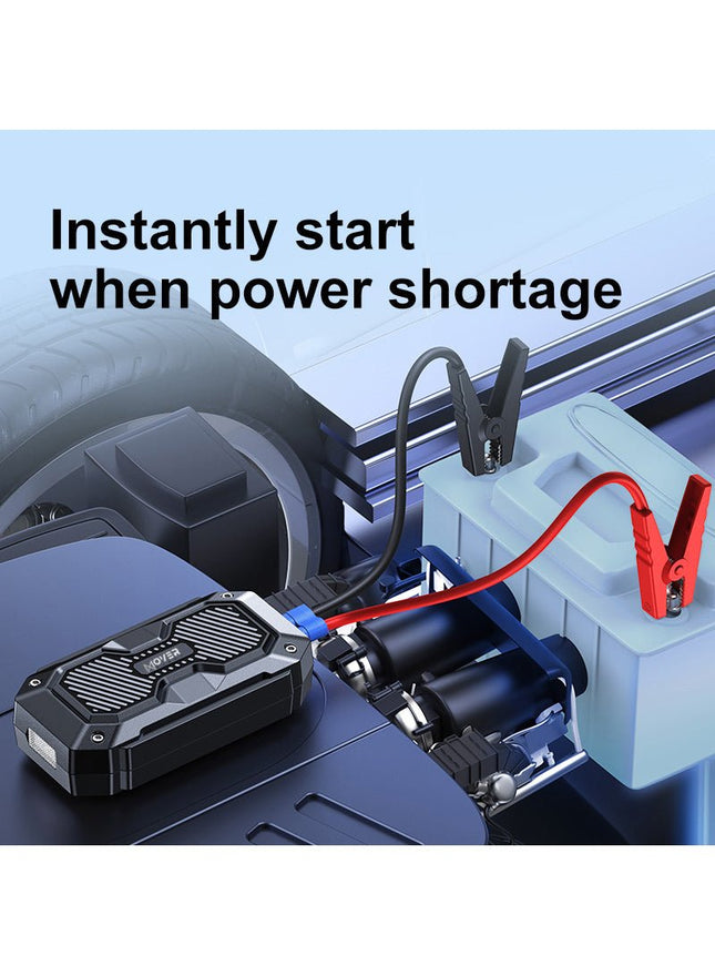 8000mAh 12V Portable Car Jump Starter Battery Booster with Smart Safety Protection & 3 Modes LED Flashlight SV10200