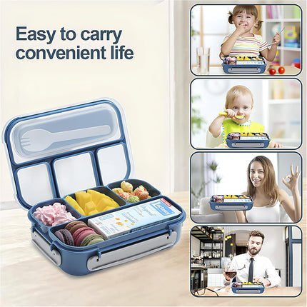 Bento Lunch Box 1300ml Blue