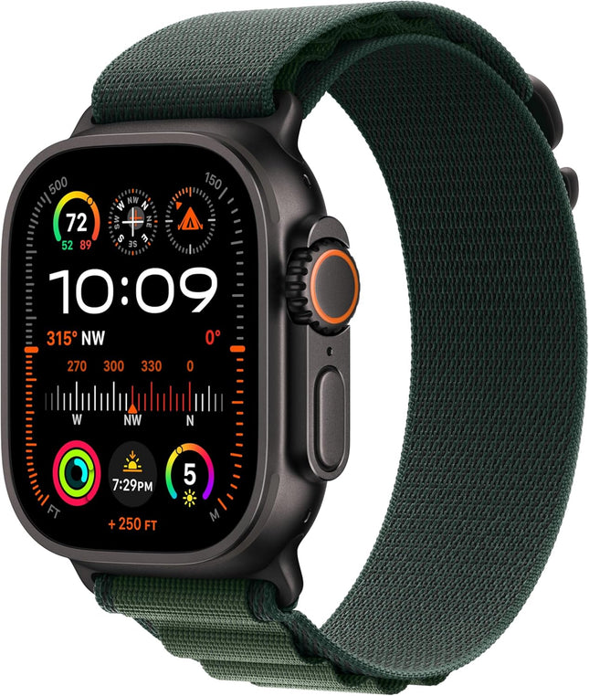 Apple Watch Ultra 2 (49mm, Titanium, Black)