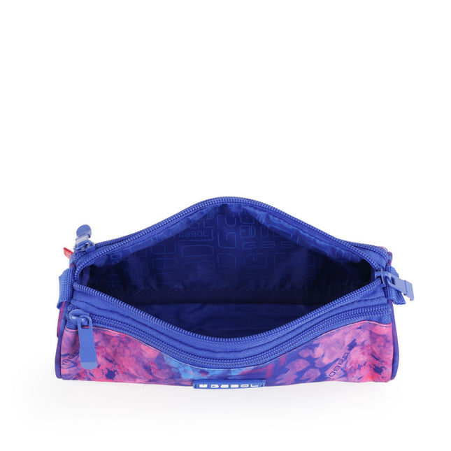 Gabol Pencil Case 3 Part Sunset 22X7X7Cm #236109-003/2025 Blue/pink