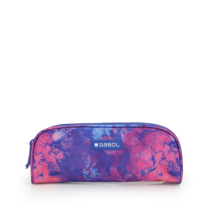 Gabol Pencil Case 2 Part Sunset 22X8X6 Cm #236131-003/2025 Blue/pink