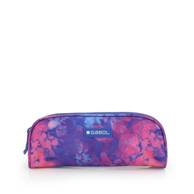 Gabol Pencil Case 2 Part Sunset 22X8X6 Cm #236131-003/2025 Blue/pink
