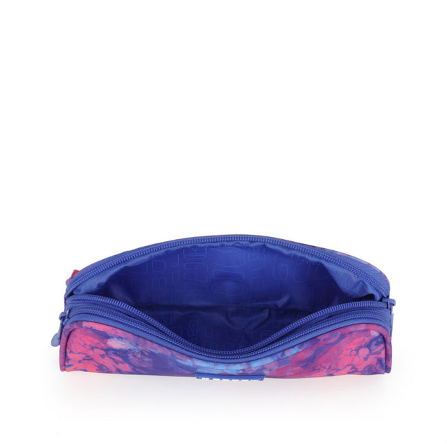 Gabol Pencil Case 2 Part Sunset 22X8X6 Cm #236131-003/2025 Blue/pink