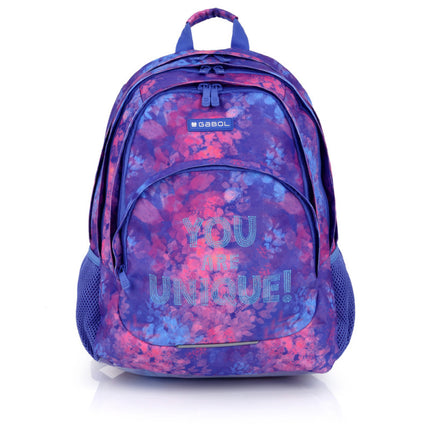 Gabol Backpack 3 Part Sunset 32X44X18Cm #236140-003/2025 Blue/pink