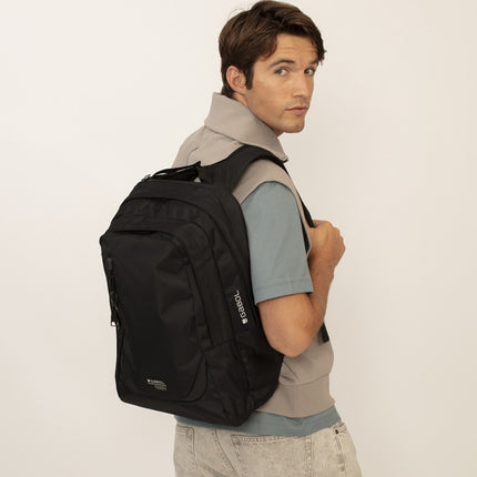 Gabol Backpack 2 Part Panther 32X48X18Cm #236951-001/2025 Black
