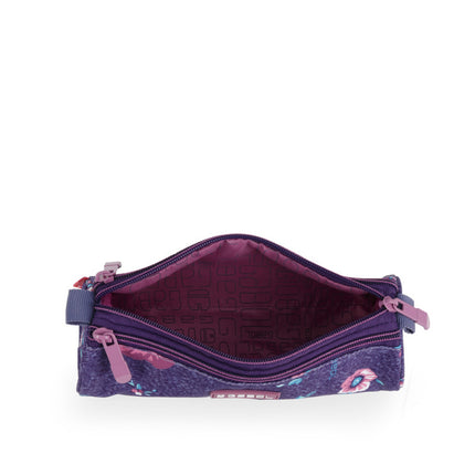 Gabol Pencil Case 3 Part LILY Kids 22X7X7Cm #236209-029/2025 Purple