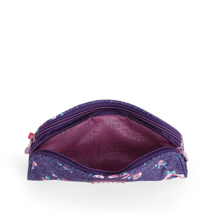 Gabol Pencil Case 2 Part  LILY Kids 22X8X6Cm #236231-029/2025 Purple