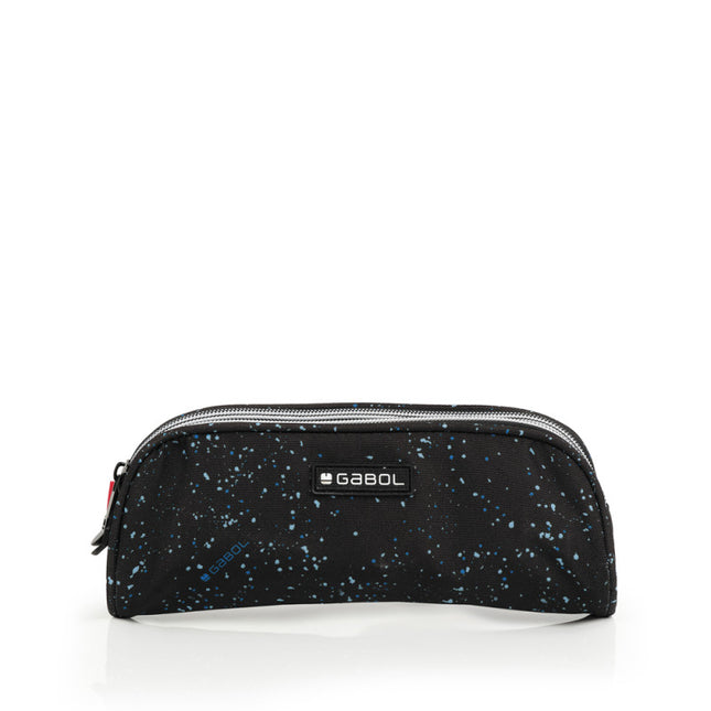 Gabol Pencil Case 2 Part Galaxy Kids 22X8X6Cm #236831-001/2025 Black