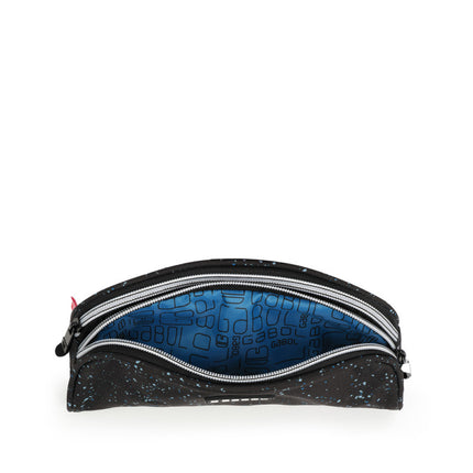 Gabol Pencil Case 2 Part Galaxy Kids 22X8X6Cm #236831-001/2025 Black