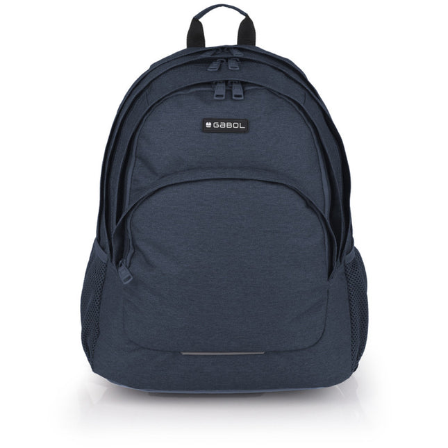 Gabol Backpack 3 Part Wolf Teenager 32X44X18Cm #237240-046/2025 Navy Blue
