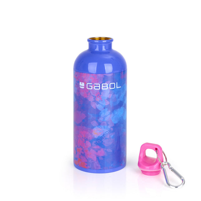 Gabol Stainless Water Bottle Sunset 600Ml 7X21X7Cm #236148-003/2025 Blue/pink