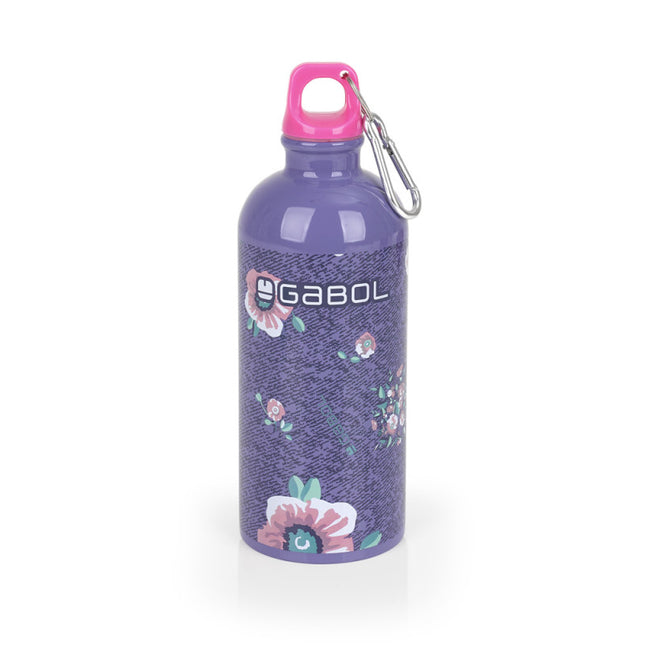 Gabol Stainless Water Bottle LILY Kids 600Ml 7X21X7Cm #236248-029/2025 Purple