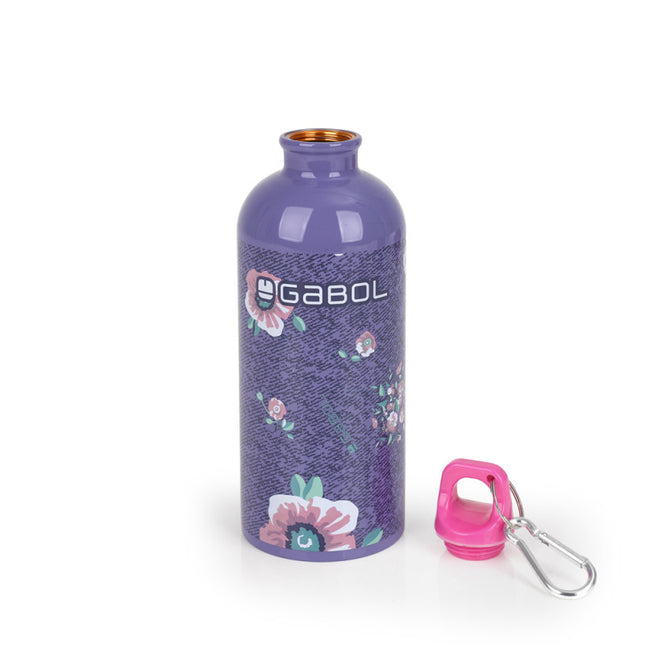 Gabol Stainless Water Bottle LILY Kids 600Ml 7X21X7Cm #236248-029/2025 Purple