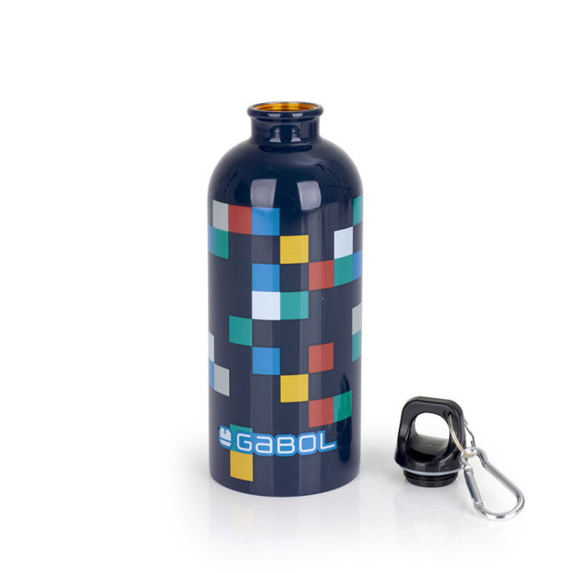 Gabol Stainless Water Bottle Cubik Kids 600Ml 7X21X7Cm#236448-046/2025