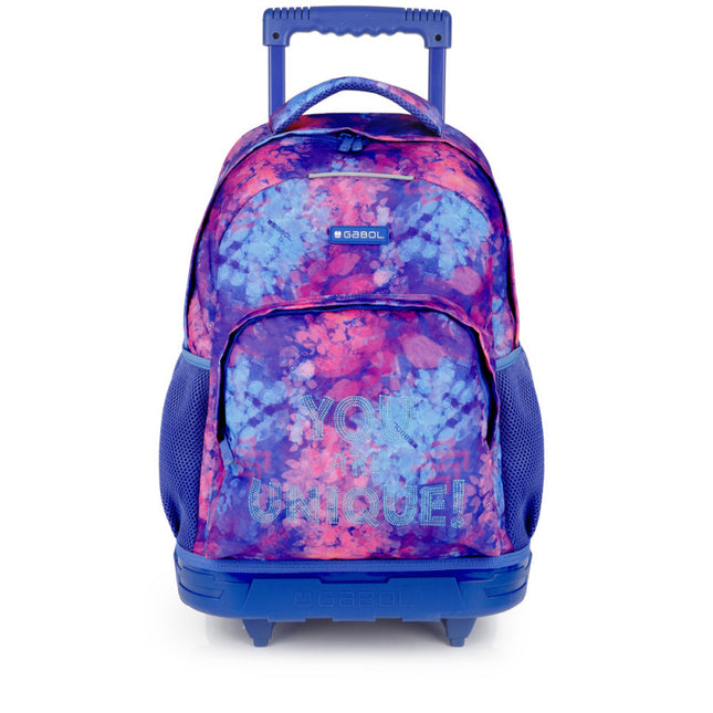 Gabol Trolley Backpack 2 Part Sunset 34X46X20Cm #236112-003/2025 Blue/pink