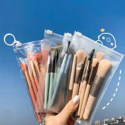 8Pcs Mini Eye Makeup Brush Set - SmartSouks