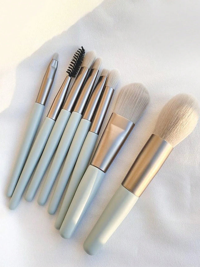 8Pcs Mini Eye Makeup Brush Set - SmartSouks