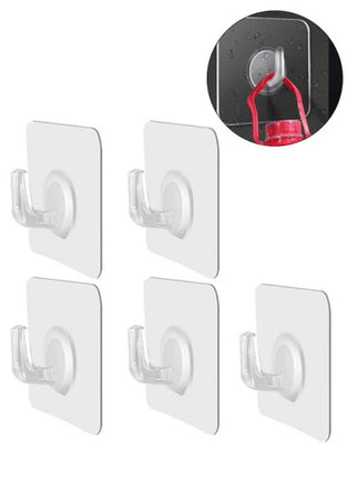Adhesive Acrylic Wall Hooks