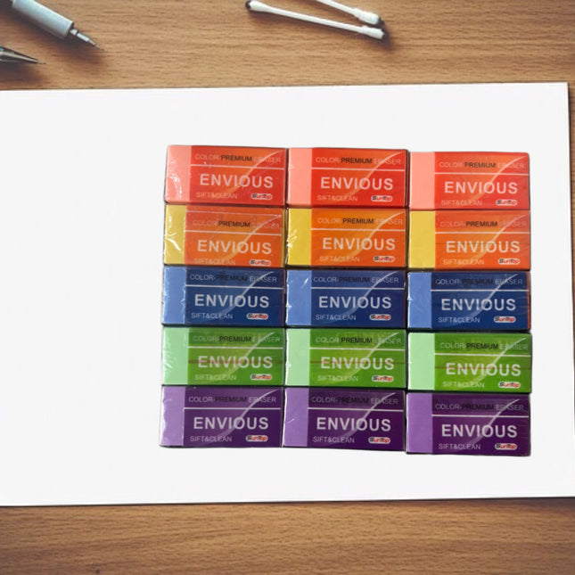 Envious Colored Eraser 5 PCS