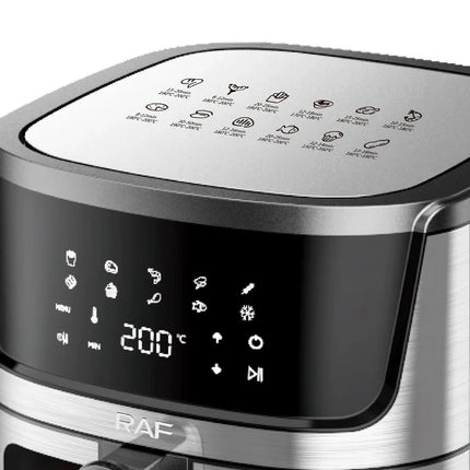 Digital Stainless Steel Air Fryer 9L – 1950W